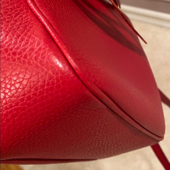 ONE DAY SALE!!!! Gucci authentic soho disco bag red leather - Picture 10 of 16